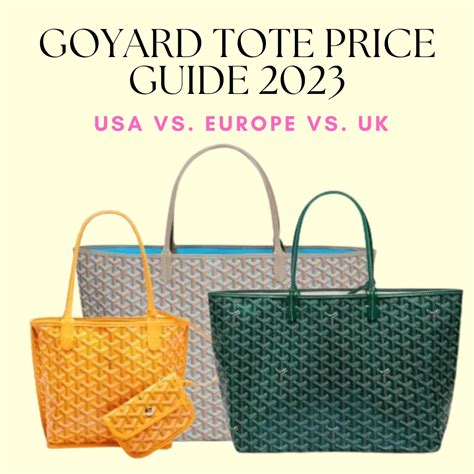 clear goyard tote|Goyard tote bag price 2023.